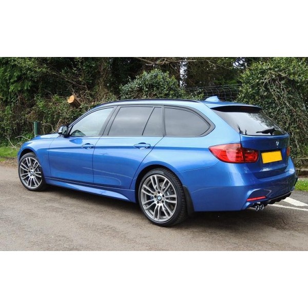 Set Aparatori Noroi fata+spate Bmw Seria 3 F31 Touring 2011-2016 cu sistem de prindere