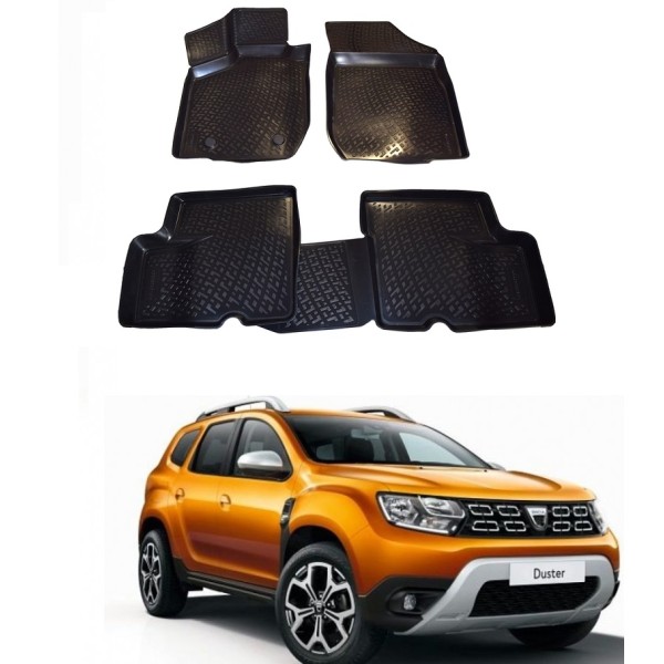 Covorase interior Luxury Dacia Duster 2021 din cauciuc