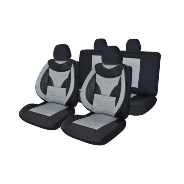 Huse Scaune Dedicate Dacia Duster 2018-2019 Premium Exclusive cu insertii de piele si suport lombar Huse Scaune Dedicate Dacia Duster 2018-2019 Premium Exclusive cu insertii de piele si suport lombar