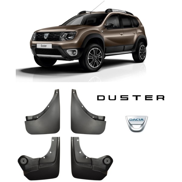 Aparatori Noroi Dacia Duster 2010-2015 Fata+Spate Origine