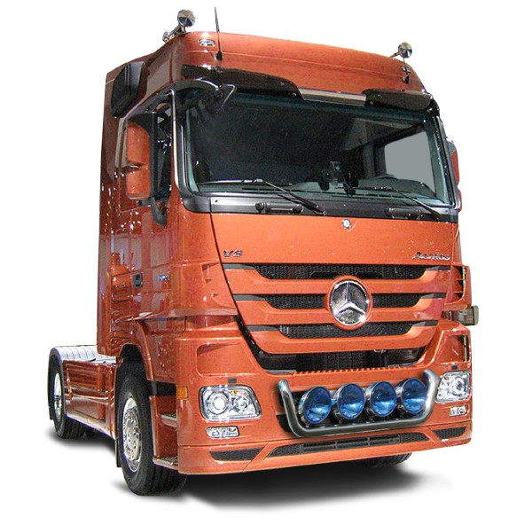 Bullbar/Bara Proiectoare Inox Grila Partea Inferioara Mercedes Actros Mp2,Mp3 2003-2010 Bullbar/Bara Proiectoare Inox Grila Partea Inferioara Mercedes Actros Mp2,Mp3 2003-2010