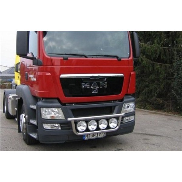 Bullbar/Bara Proiectoare Inox Grila Partea Inferioara Man TGS Bullbar/Bara Proiectoare Inox Grila Partea Inferioara Man TGS