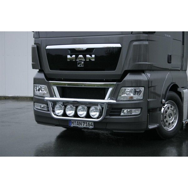 Bullbar/Bara Proiectoare Inox Grila Partea Inferioara Man TGS Bullbar/Bara Proiectoare Inox Grila Partea Inferioara Man TGS