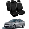 Huse Scaune Dedicate Dacia Logan 2021 PIELE SI MATERIAL TEXTIL  Premium Bancheta Fractionata