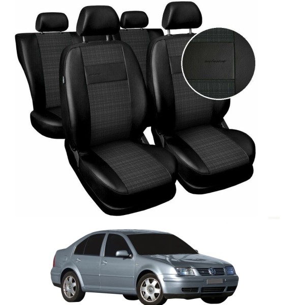 Huse Scaune Vw Bora 1997-2003 piele si textil