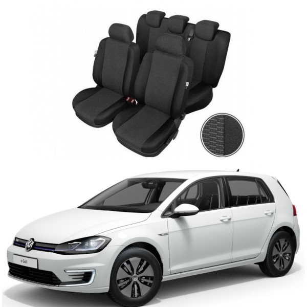 Huse Scaune Vw e-Golf din bumbac model dedicat