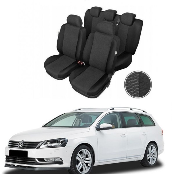 Huse Scaune Vw Passat B7 2011-2016 din bumbac model dedicat