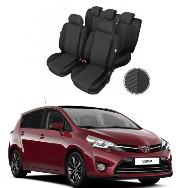 Huse Scaune Toyota Verso Corolla Verso 2003-2018 din bumbac model dedicat