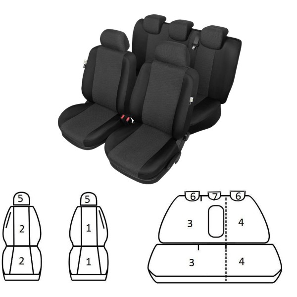 Huse Scaune Citroen C4 2004-2010 din bumbac model dedicat Huse Scaune Citroen C4 2004-2010 din bumbac model dedicat