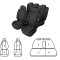 Huse Scaune Citroen C4 2004-2010 din bumbac model dedicat Huse Scaune Citroen C4 2004-2010 din bumbac model dedicat