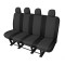 Huse Scaune Ford Transit 7 locuri cabina dubla dokka 2006-2022 din bumbac gros Huse Scaune Ford Transit 7 locuri cabina dubla dokka 2006-2022 din bumbac gros