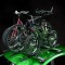 Suporti Bicicleta pentru 3 biciclete montate pe bare portbagaj auto din otel sau aluminiu Suporti Bicicleta pentru 3 biciclete montate pe bare portbagaj auto din otel sau aluminiu