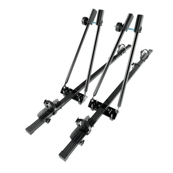 Suporti Bicicleta pentru 2 biciclete montate pe bare portbagaj auto din otel sau alumiu Suporti Bicicleta pentru 2 biciclete montate pe bare portbagaj auto din otel sau alumiu
