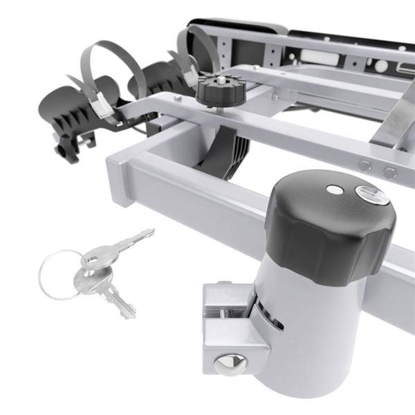 Suport 2 Biciclete prindere pe carligul de remorcare cu functia de pliere si basculare Tytan Plus Compact Suport 2 Biciclete prindere pe carligul de remorcare cu functia de pliere si basculare Tytan Plus Compact