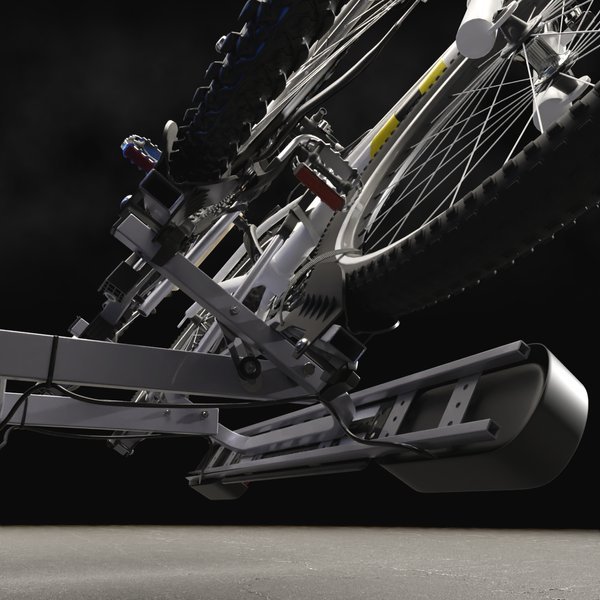 Suport 2 Biciclete prindere pe carligul de remorcare cu functia de pliere si basculare Tytan Plus Compact Suport 2 Biciclete prindere pe carligul de remorcare cu functia de pliere si basculare Tytan Plus Compact