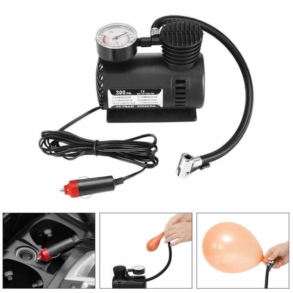 Compresor Auto 12 v Compact 100psi 7 BAR Compresor Auto 12 v Compact 100psi 7 BAR