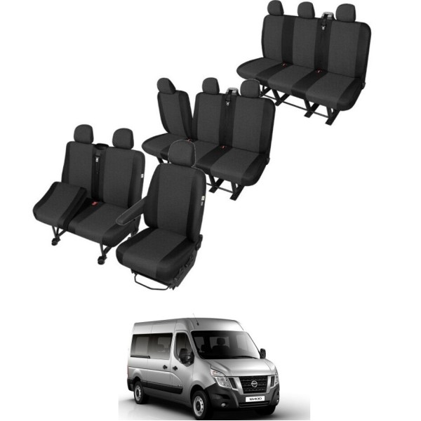 Huse Scaune Nissan NV400 8+1 locuri (9 locuri) 2004-2015