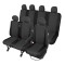 Huse Scaune Ford Transit 7 locuri cabina dubla dokka 2006-2022 din bumbac gros Huse Scaune Ford Transit 7 locuri cabina dubla dokka 2006-2022 din bumbac gros