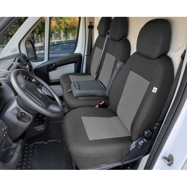 Huse Scaune Peugeot Boxer 2022 cu 3 locuri cu masuta si cotiera