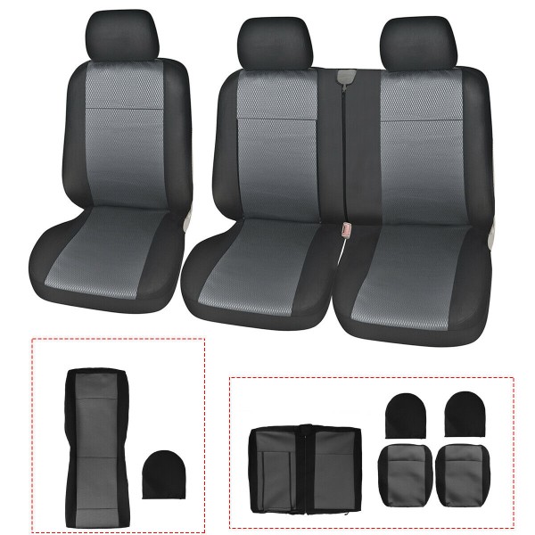 Huse Scaune 3 locuri Nissan Primastar 2002 cu masuta si cotiera sofer Huse Scaune 3 locuri Nissan Primastar 2002 cu masuta si cotiera sofer