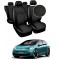 Huse Scaune Vw ID.3 ID 3 piele si textil Huse Scaune Vw ID.3 ID 3 piele si textil