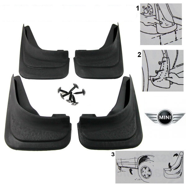 Set Aparatori Noroi Mini Cooper 5 usi/3 usi 2004-2015 Set Aparatori Noroi Mini Cooper 5 usi/3 usi 2004-2015