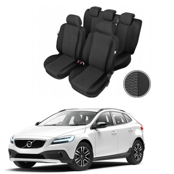 Huse Scaune Volvo V40 2016-2021 din bumbac model dedicat