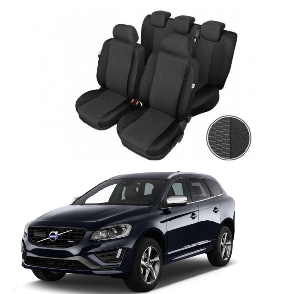 Huse Scaune Volvo XC60 2008-2016 din bumbac model dedicat