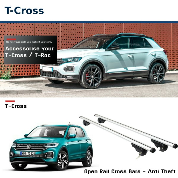 Bare Portbagaj Vw T-cross cu bare pe plafon din fabrica