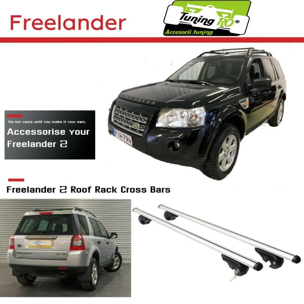 Bare Portbagaj Aero Land Rover Freelander 2 dedicate cu sistem antifurt