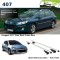 Bare Portbagaj Aero Peugeot 407 break dedicate cu sistem antifurt Bare Portbagaj Aero Peugeot 407 break dedicate cu sistem antifurt