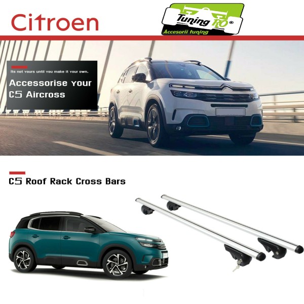 Bare Portbagaj Aero Citroen C5 Aircross  dedicate cu sistem antifurt