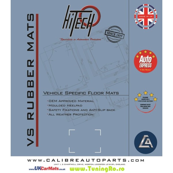 Set covorase auto Hitech din cauciuc pentru Bmw Seria 5 F10/F11 2011-2016 Set covorase auto Hitech din cauciuc pentru Bmw Seria 5 F10/F11 2011-2016