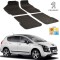 Set covorase auto Hitech din cauciuc Peugeot 3008 2009-2016 Set covorase auto Hitech din cauciuc Peugeot 3008 2009-2016