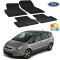 Set covorase auto Hitech din cauciuc Ford S-max 2006-2015 Set covorase auto Hitech din cauciuc Ford S-max 2006-2015