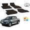Set covorase auto Hitech din cauciuc Toyota Hilux 2012-2016