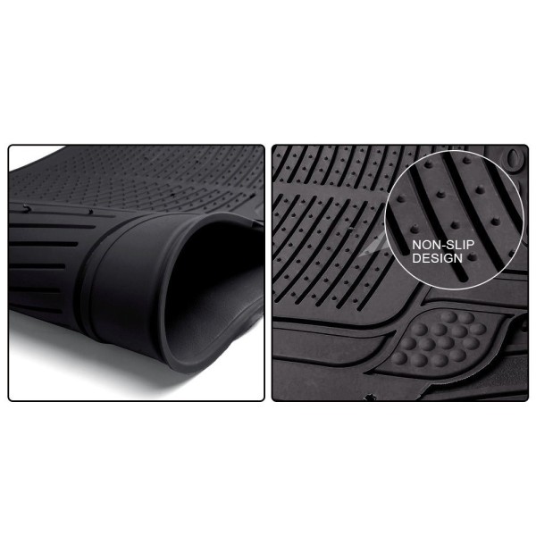 Set covorase auto Hitech din cauciuc pentru Audi A4 b6 2000-2004 Set covorase auto Hitech din cauciuc pentru Audi A4 b6 2000-2004