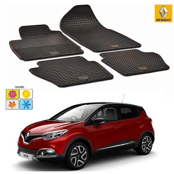 Set covorase auto Hitech din cauciuc Renault Captur 2013-2016