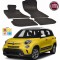Set covorase auto Hitech din cauciuc Fiat 500L/Trekking/Living 2012-2016 Set covorase auto Hitech din cauciuc Fiat 500L/Trekking/Living 2012-2016