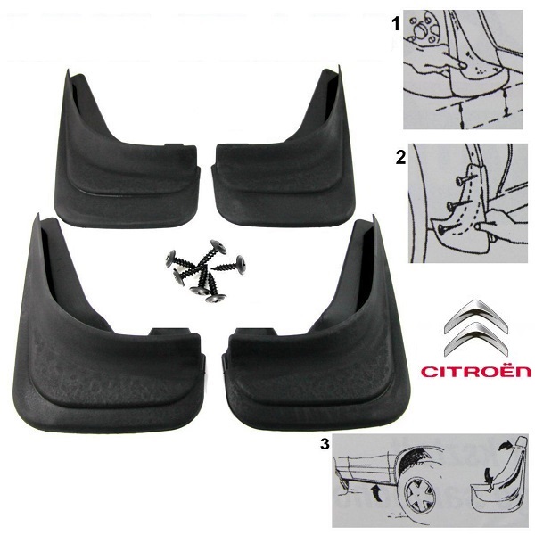 Set Aparatori noroi Dacia Duster 2010-2016 4x2,4x4 Set Aparatori noroi Dacia Duster 2010-2016 4x2,4x4