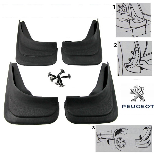 Set Aparatori Noroi Peugeot 208 2012-2016 Set Aparatori Noroi Peugeot 208 2012-2016