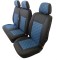 Huse Scaune Vw Transporter T4 1993-2002 culoare Albastru din piele romb cu masuta si cotiera sofer Editie Speciala Huse Scaune Vw Transporter T4 1993-2002 culoare Albastru din piele romb cu masuta si cotiera sofer Editie Speciala