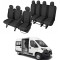 Huse Scaune 7 locuri Peugeot Boxer 2006-2014 cabina dubla Huse Scaune 7 locuri Peugeot Boxer 2006-2014 cabina dubla