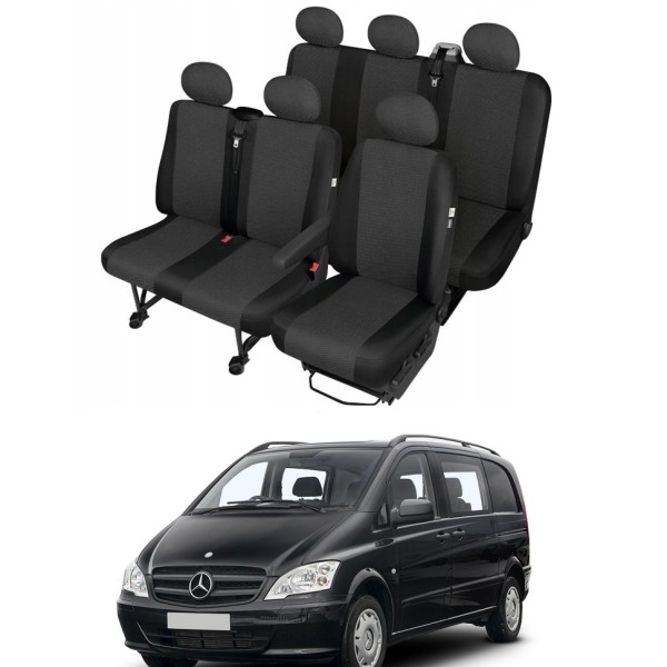 Huse Scaune 5+1 locuri (6 locuri) Mercedes Vito 2003-2013
