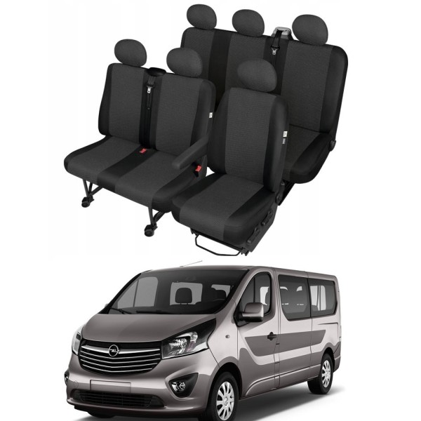 Huse Scaune 5+1 locuri (6 locuri) Opel Vivaro 2015-2019