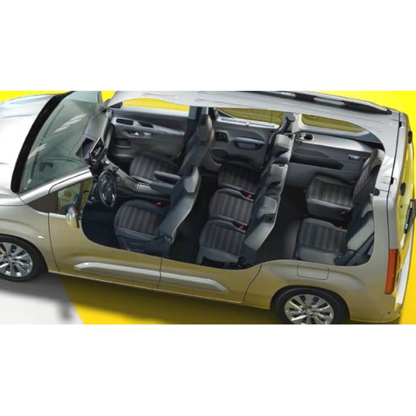 Huse Scaune Opel Combo Life xl 2018-2020 , 7 locuri individuale Huse Scaune Opel Combo Life xl 2018-2020 , 7 locuri individuale
