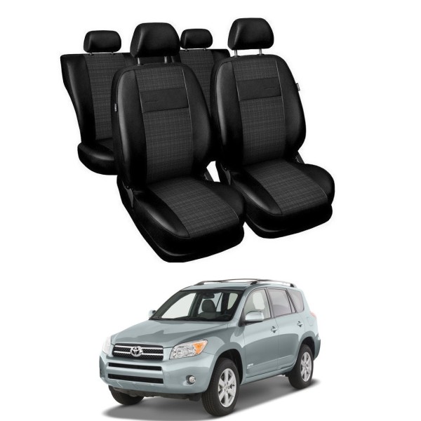 Huse Scaune Toyota Rav4 2006-2012 piele si textil