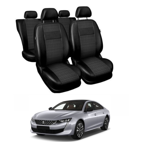 Huse Scaune Peugeot 508 2019-2020 din piele si textil