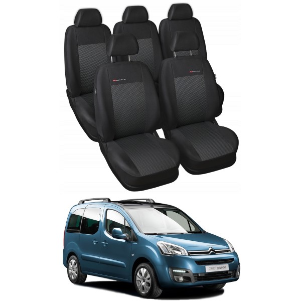 Huse Scaune 5 locuri individuale Citroen Berlingo 2011-2017