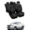 Huse Scaune Toyota Hilux 2004-2015 piele si textil Huse Scaune Toyota Hilux 2004-2015 piele si textil